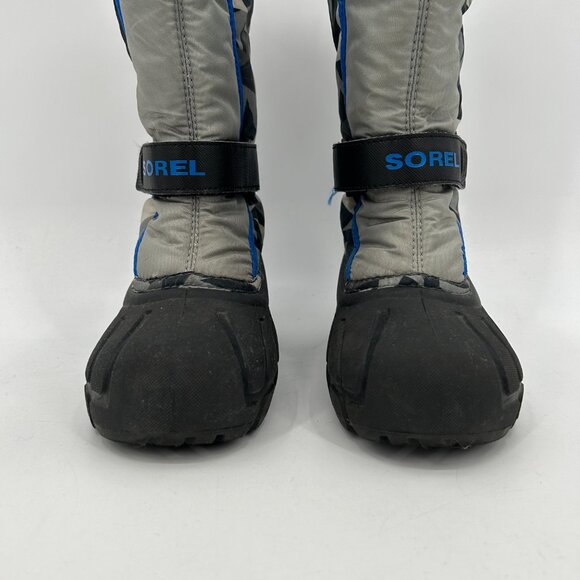 Sorel Kids Snow Boots - Black and Blue - Picture 5 of 10
